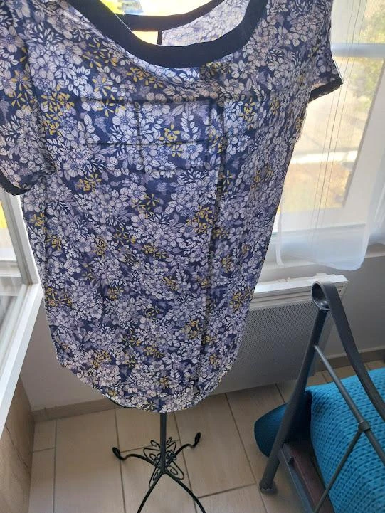 🌸 Terre de Marins T-shirt – Maat M – Bloemenprint 🌸 – photo 5